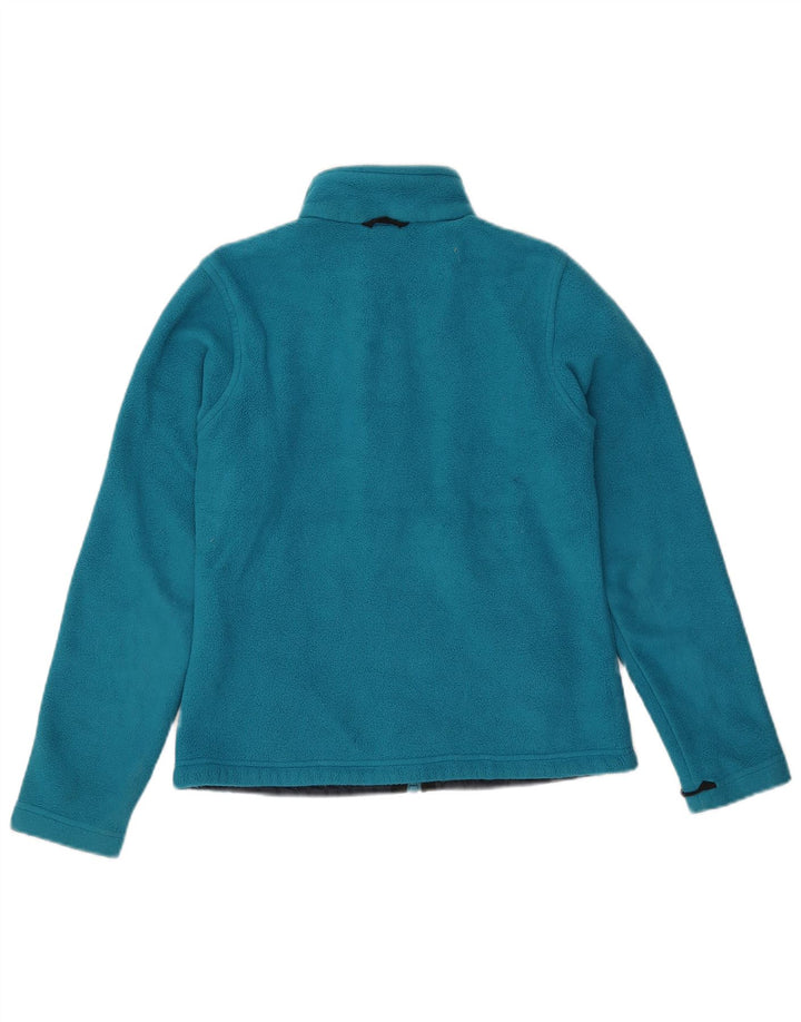 Jack Wolfskin Damen Liner Fleecejacke UK 10 Small Blau Polyester