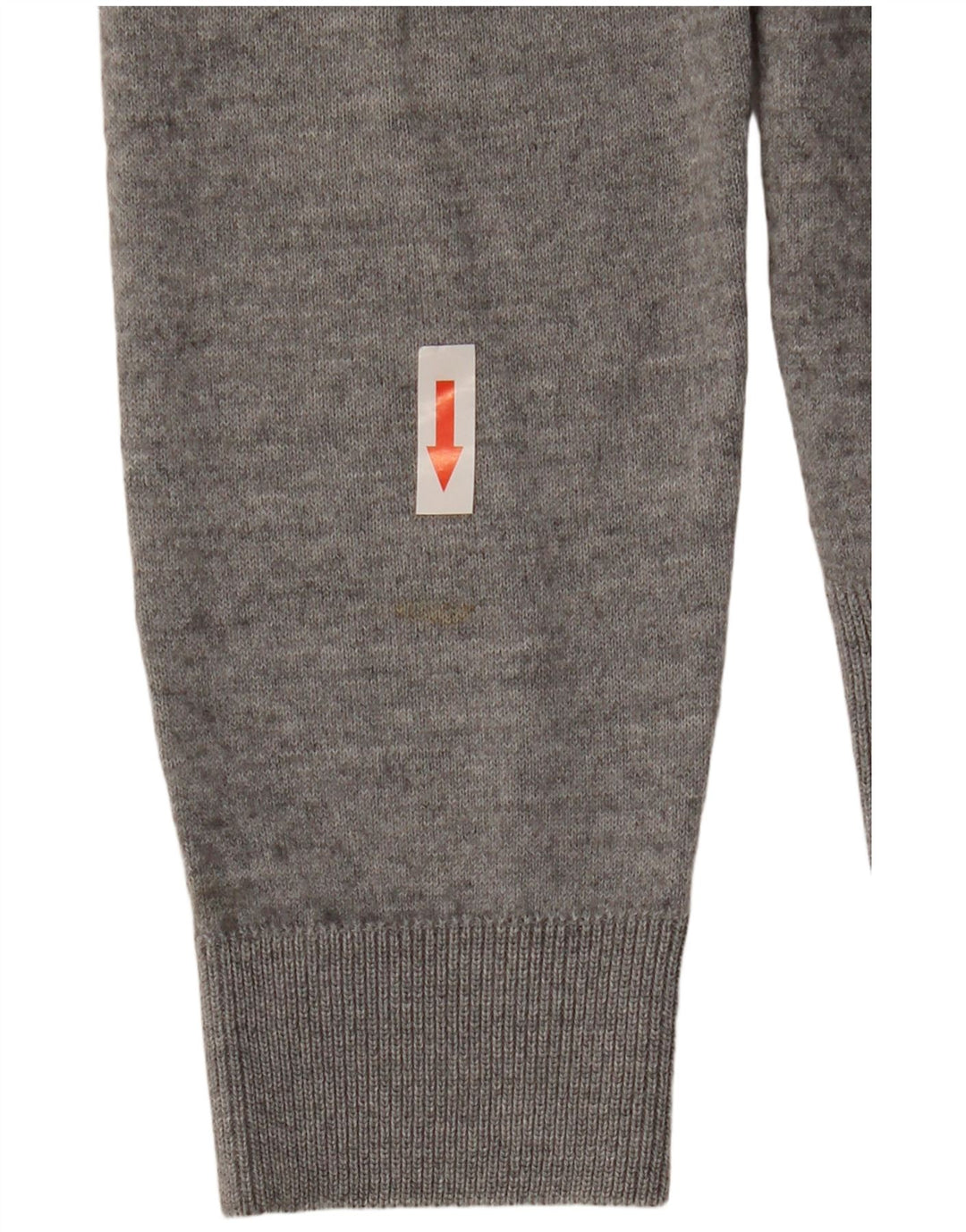 Zara Herre cardigan sweater Medium Grey Flecked