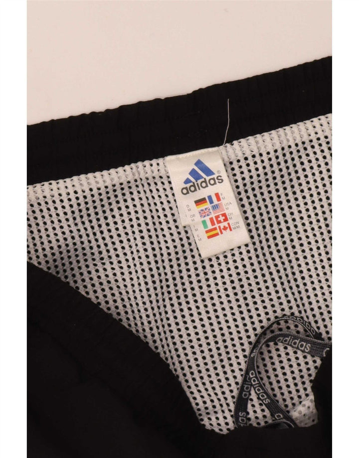 Pantaloncini sportivi da uomo Adidas Medium Black Colourblock in poliestere