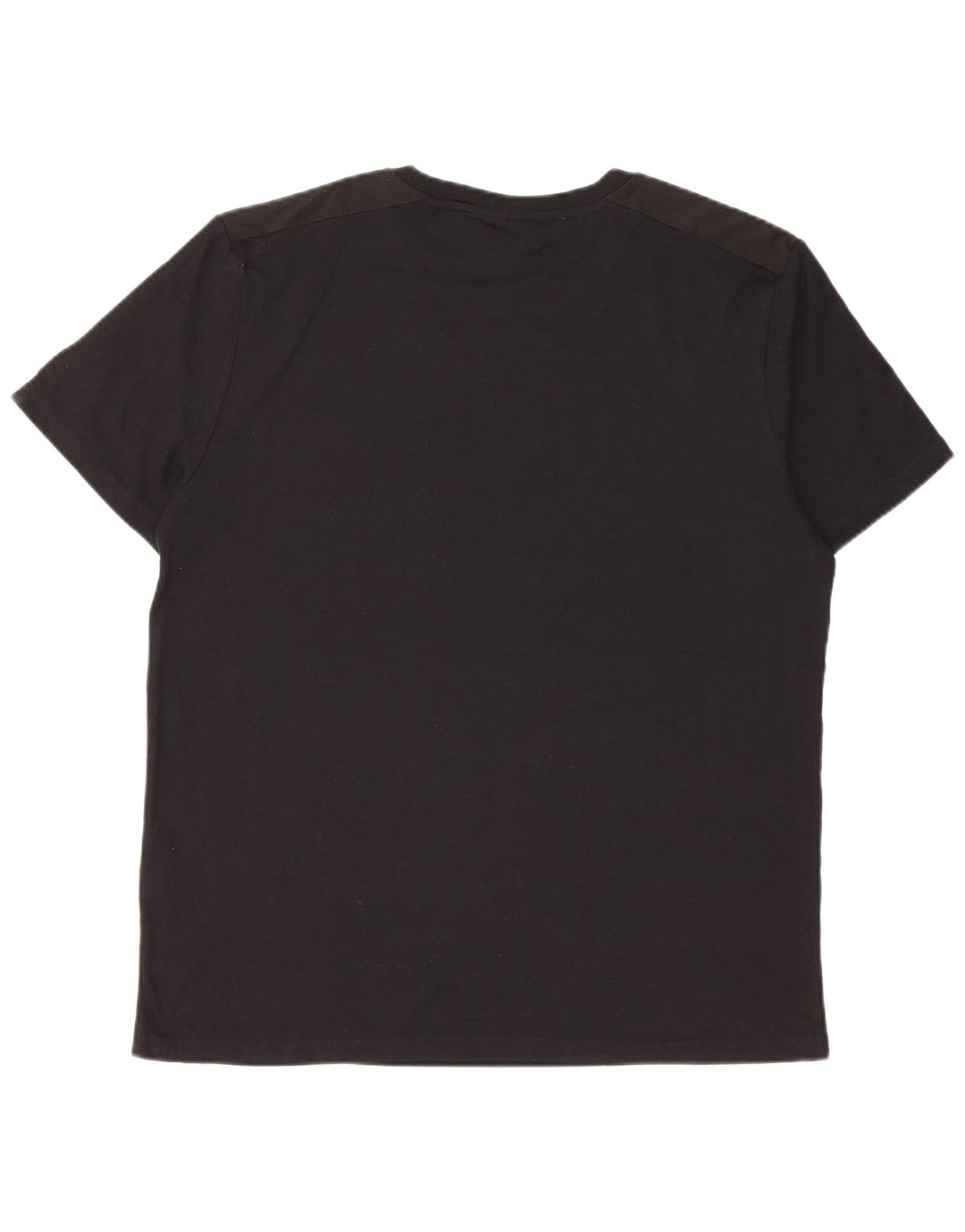 Dkny Herren T-Shirt Top Large Schwarz Baumwolle