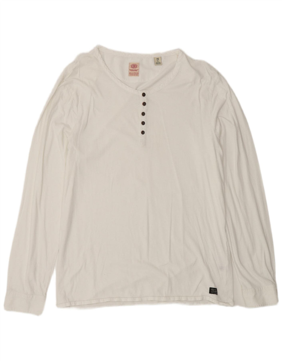 Scotch & Soda Womens Top Long Sleeve UK 18 XL White