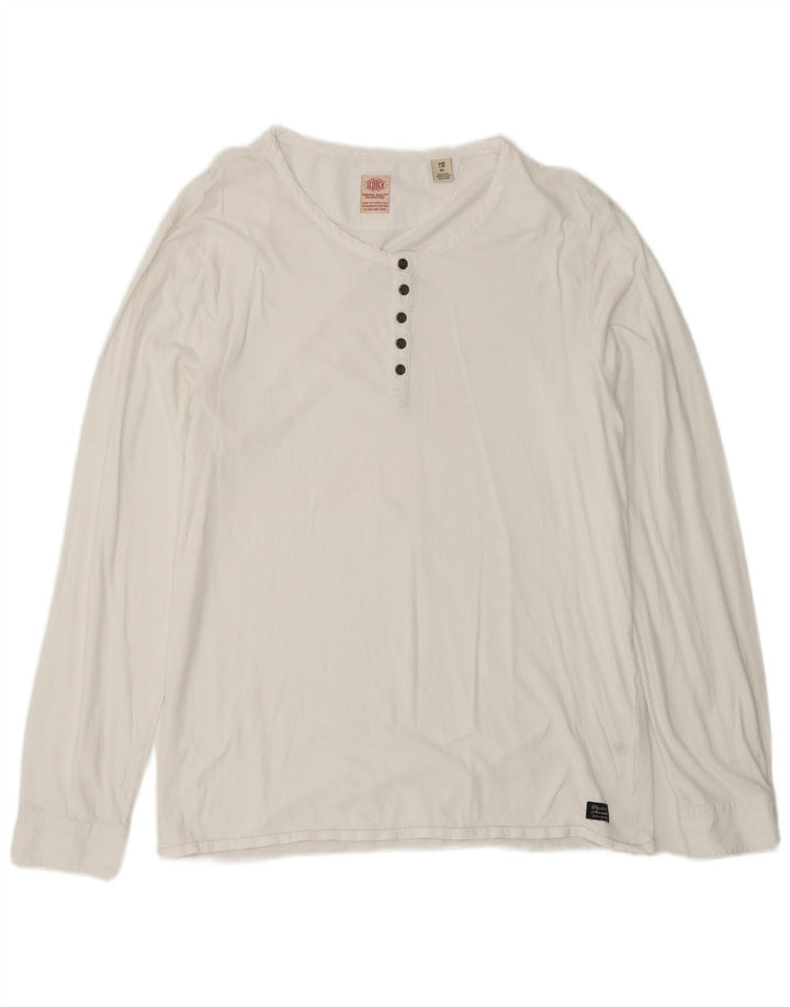 Scotch & Soda Womens Top Long Sleeve UK 18 XL White