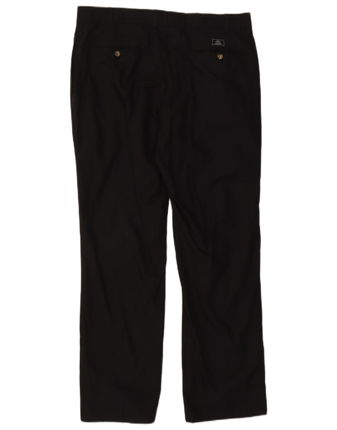 Marks & Spencer Mens Blue Harbour Straight Suit Trousers W38 L31 Black