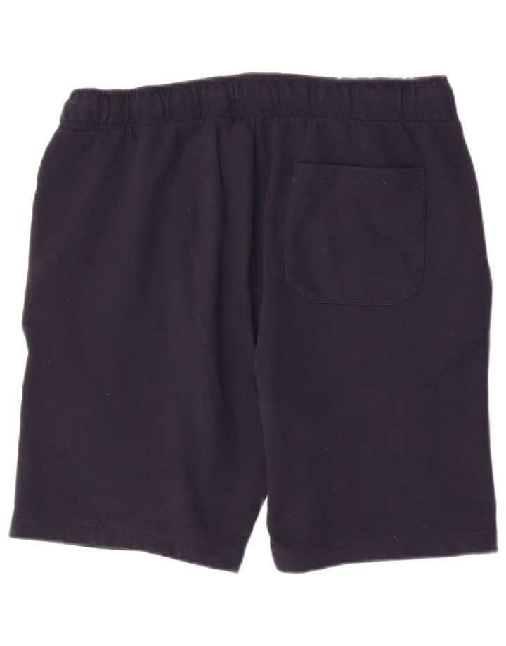 French Connection Mens Sport Shorts Large Navy Blue Cotton