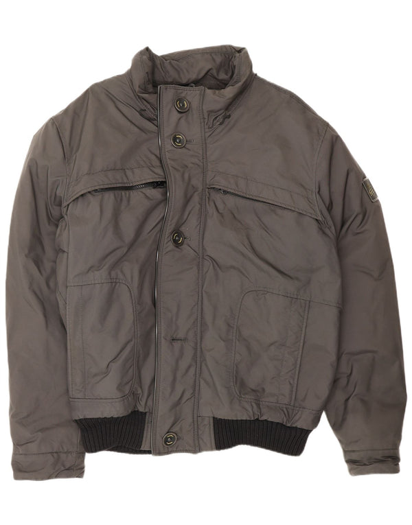 Giubbotto bomber da uomo Refrigiwear UK 44 2XL Nylon color block grigio