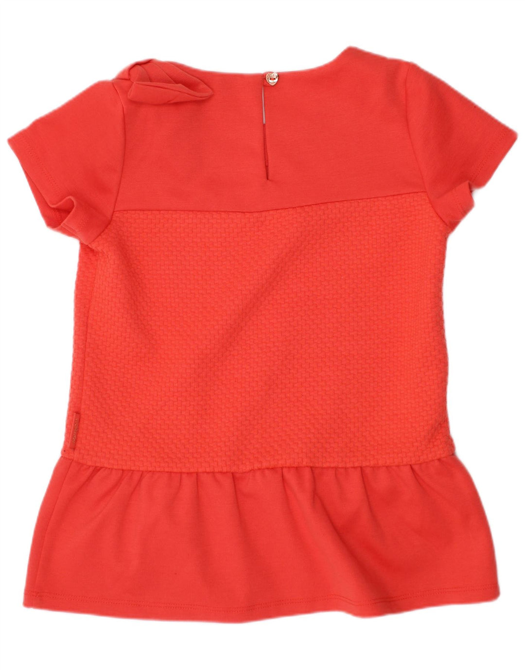Ted Baker Haut Chemisier Fille 7-8 ans Rouge Polyester