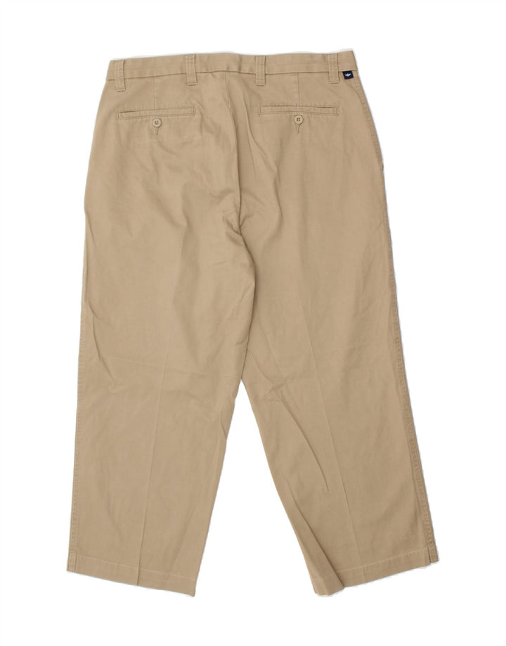 DOCKERS Mens Straight Chino Trousers W34 L26  Beige Cotton Vintage Dockers and Second-Hand Dockers from Messina Hembry 
