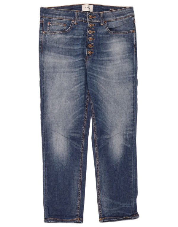 Dondup Blugi tăiați pentru femei Distressed W30 L25 Blue