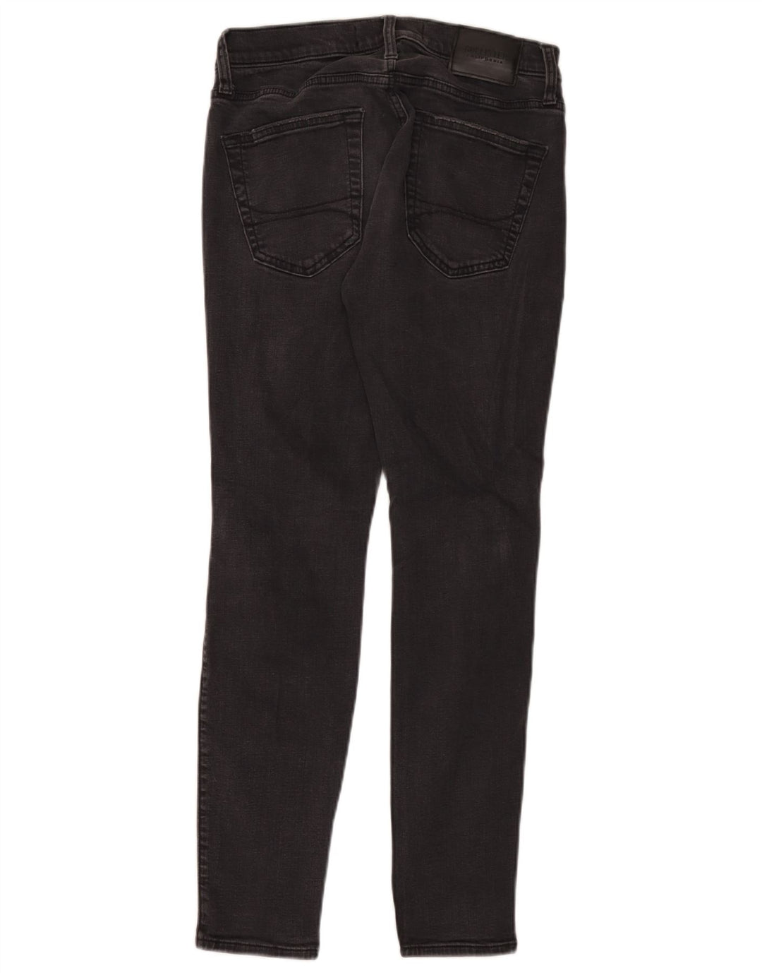 Hollister Mens Distressed Slim Jeans W30 L30 Grey Cotton
