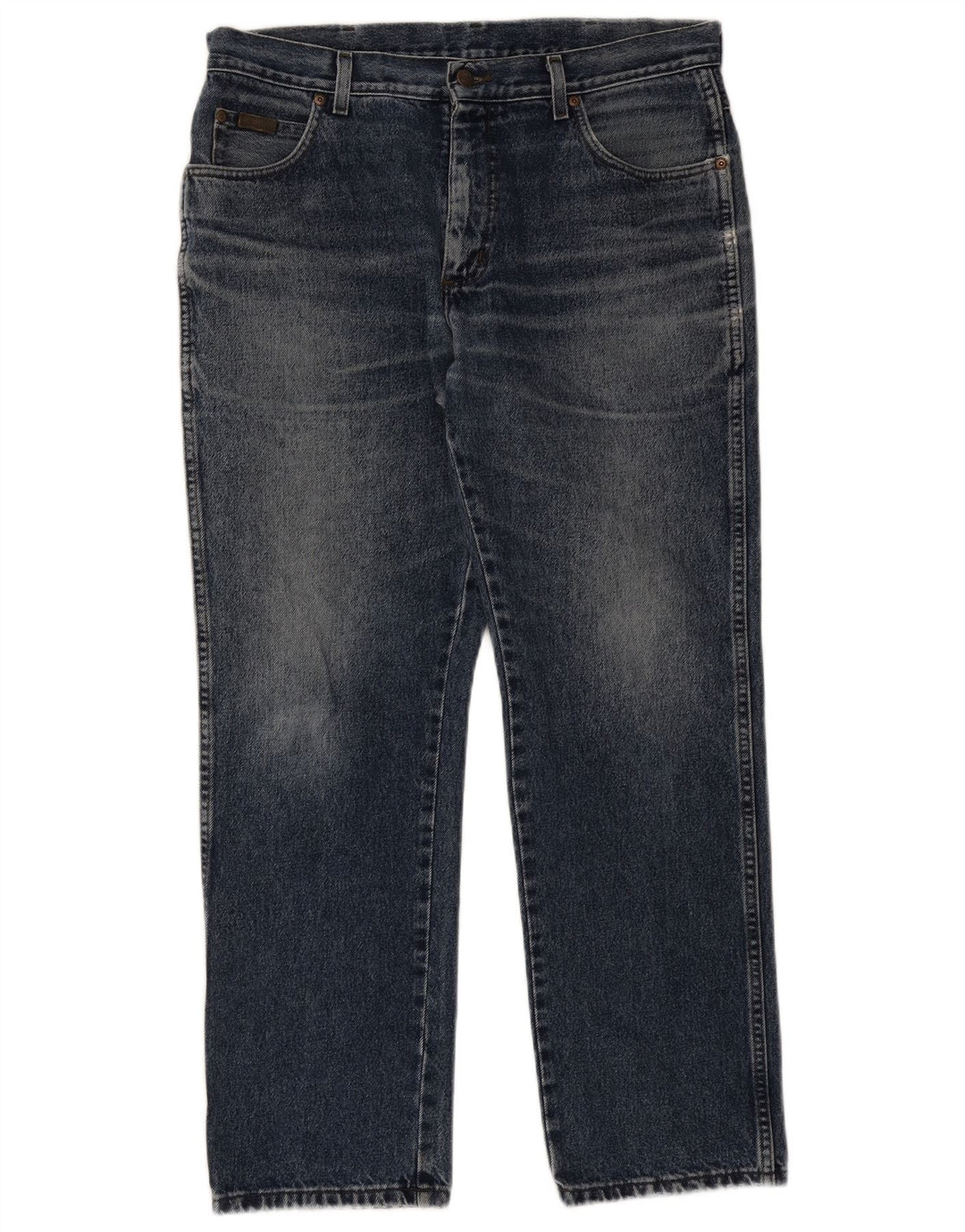 Wrangler Mens Straight Jeans W36 L30 Blue