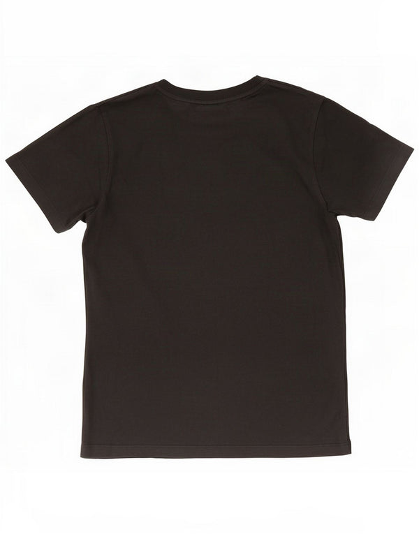 Adidas T-shirt grafica da donna Top UK 8 Small Nero Cotone