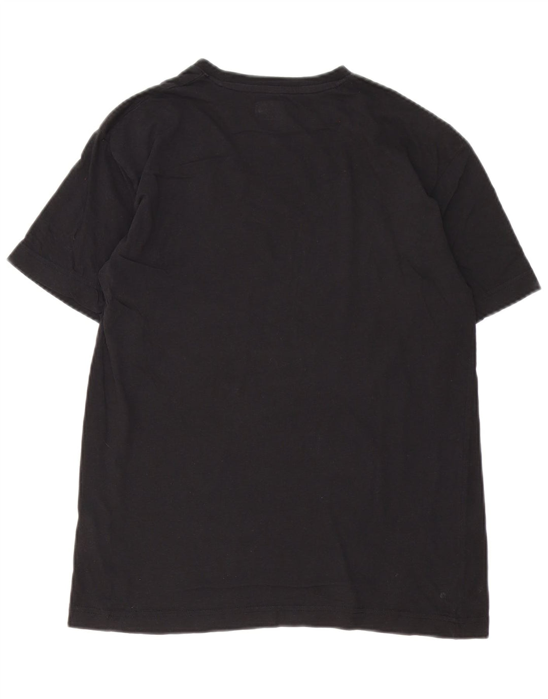 Kappa Womens Graphic T-Shirt Top Large Black Cotton