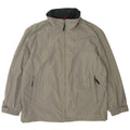Jaqueta corta-vento masculina C&A IT 46 poliéster cinza grande