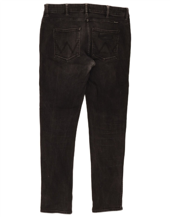 Wrangler Herre Stompers Slim Jeans W32 L30 Sort Bomuld