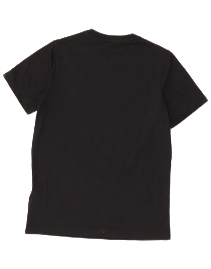 Tricou grafic Nike pentru băieți Top 10-11 ani Poliester negru mediu