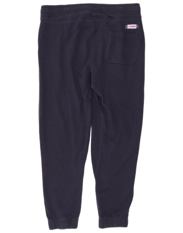 Męskie spodnie dresowe Blauer Joggers, duże, granatowe, bawełniane
