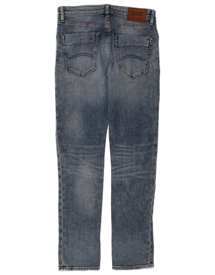 TOMMY HILFIGER Jeans slim da uomo W30 L32 Blu