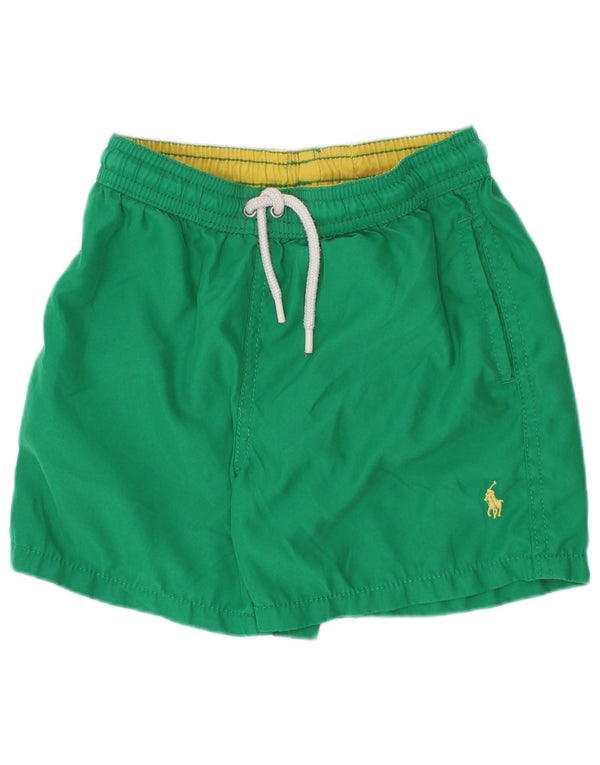 Calções de banho Polo Ralph Lauren menino 5-6 anos verde poliéster