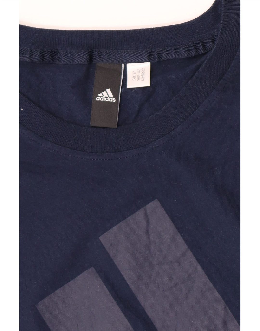 Adidas Mens Graphic T-Shirt Top XL Navy Blue