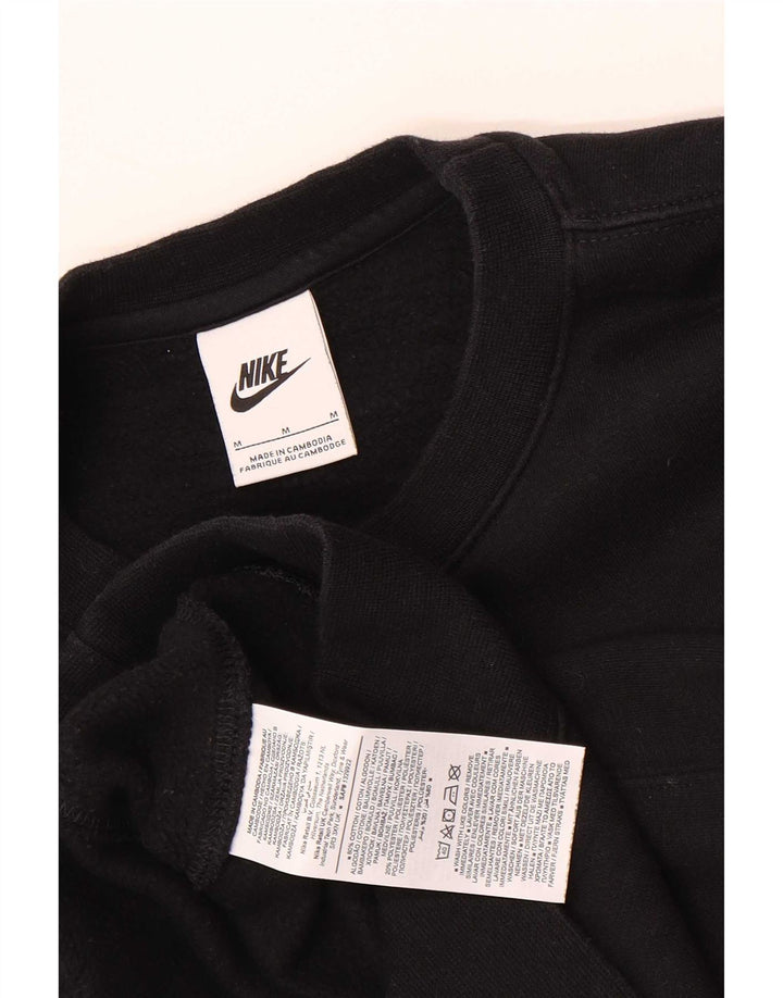 Nike Herre sweatshirt Jumper Medium Sort Bomuld