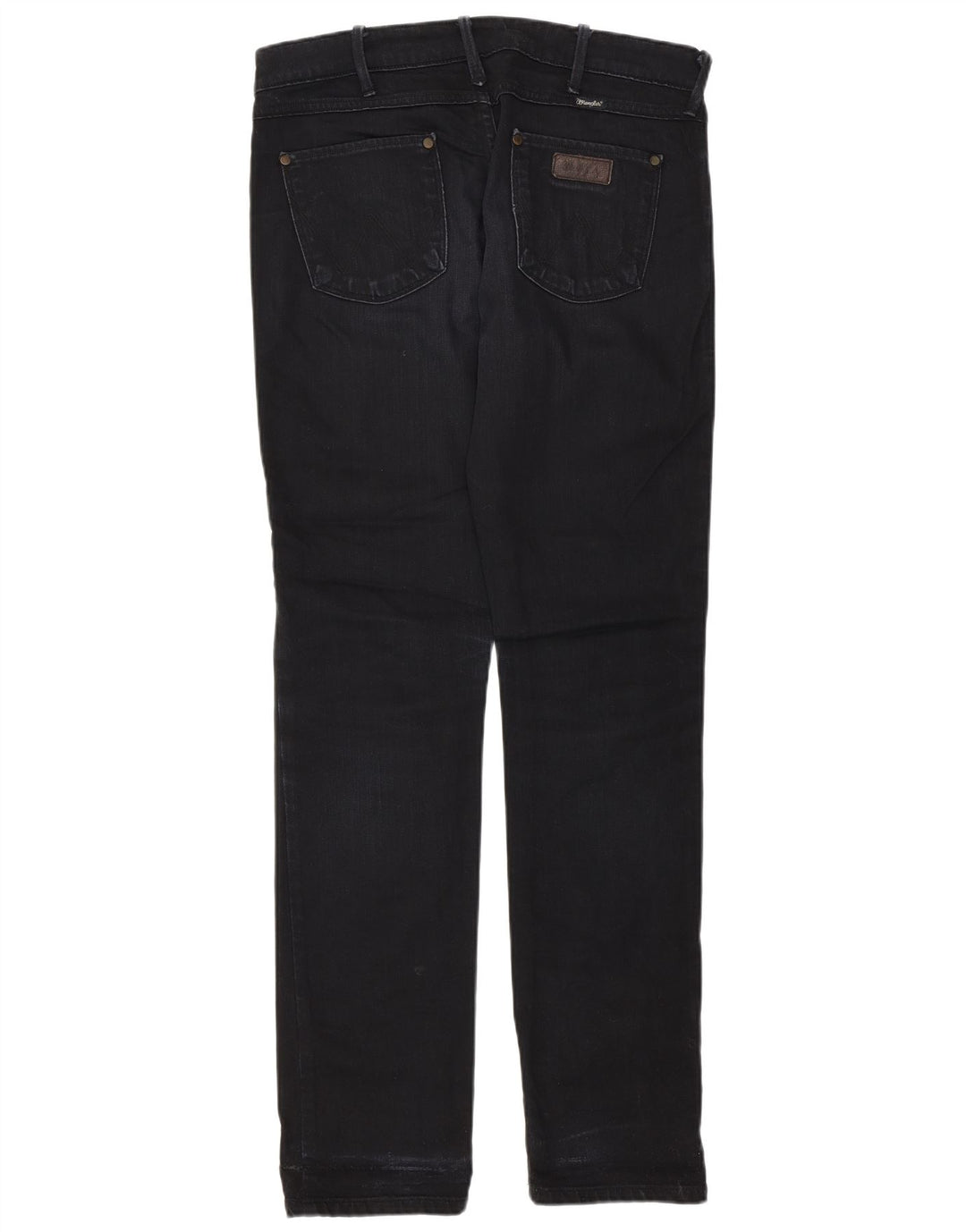 WRANGLER Womens Lia Slim Jeans W32 L34 Black Cotton