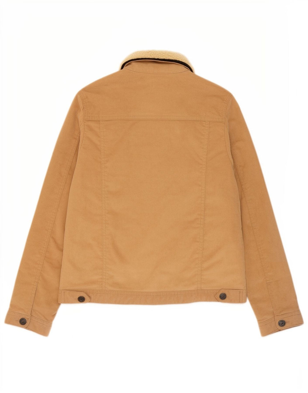 Giacca in velluto a coste da ragazzo Jack & Jones 13-14 anni in cotone beige