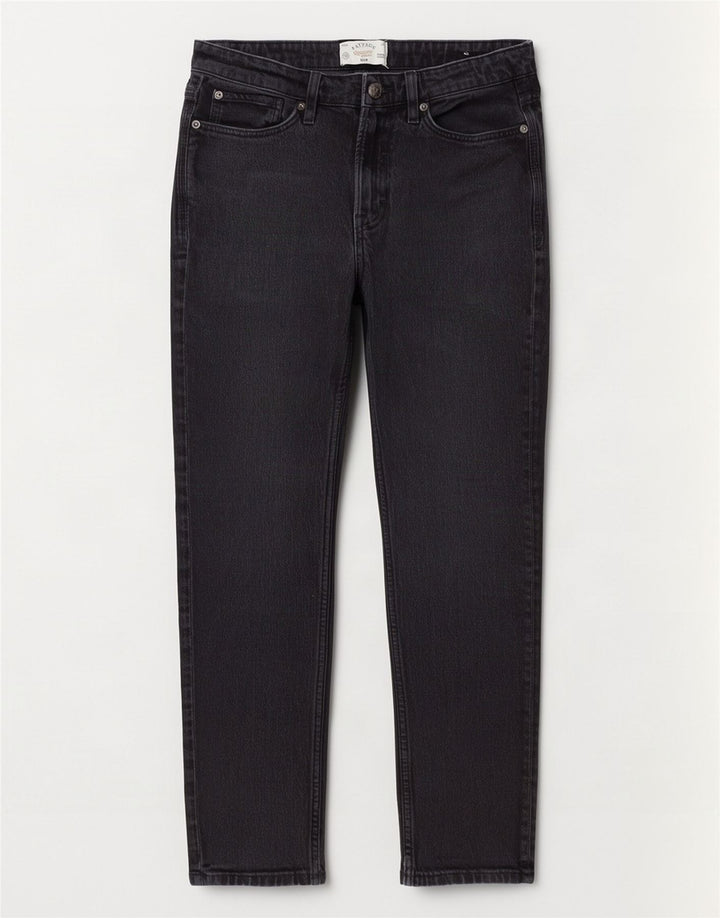 Fat Face Jean Slim Homme W30 L30 Coton Noir