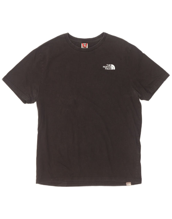 Camiseta masculina The North Face grande algodão preto