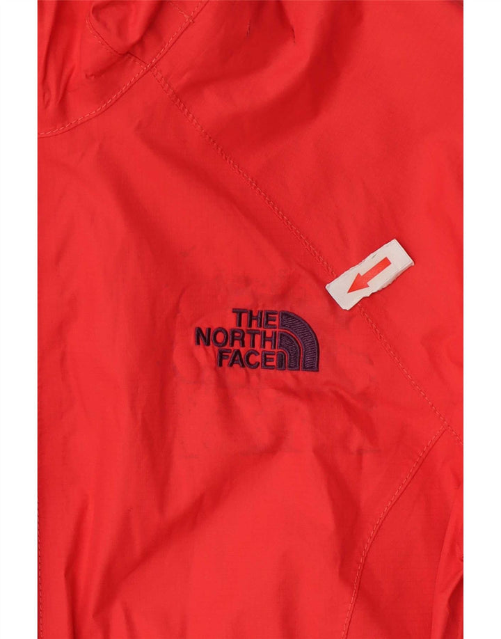 Giacca antipioggia con cappuccio da donna The North Face UK 10 Small Arancione