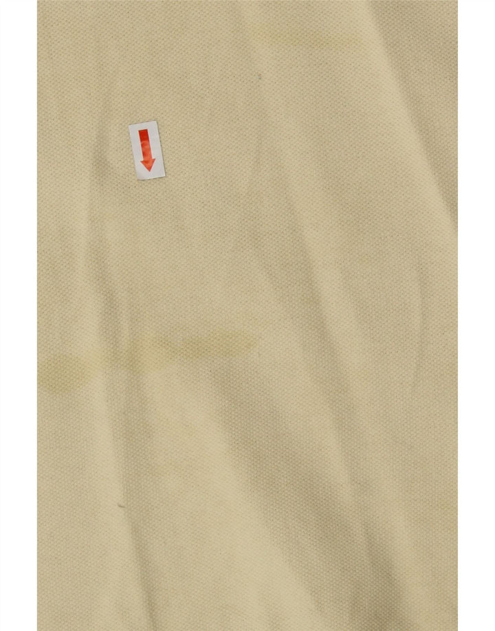 TOMMY HILFIGER Mens Polo Shirt Medium Yellow Cotton Vintage Tommy Hilfiger and Second-Hand Tommy Hilfiger from Messina Hembry 