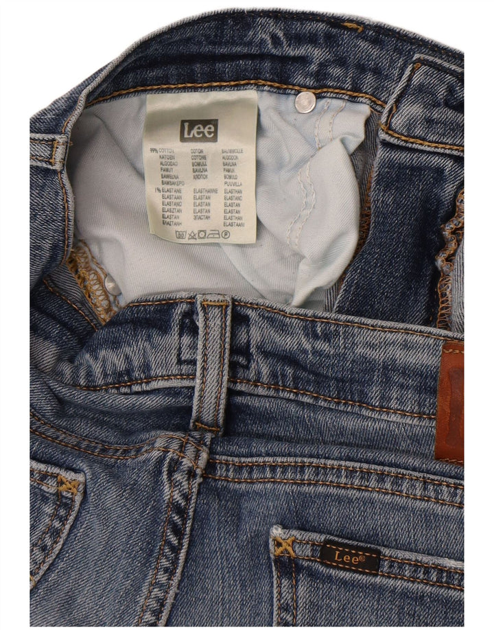 Lee Mens Rider Slim Jeans W29 L32 Blue Cotton