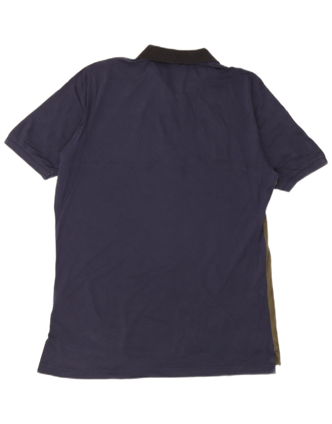 Diesel Mens Polo Shirt XL Multicoloured Colourblock Cotton