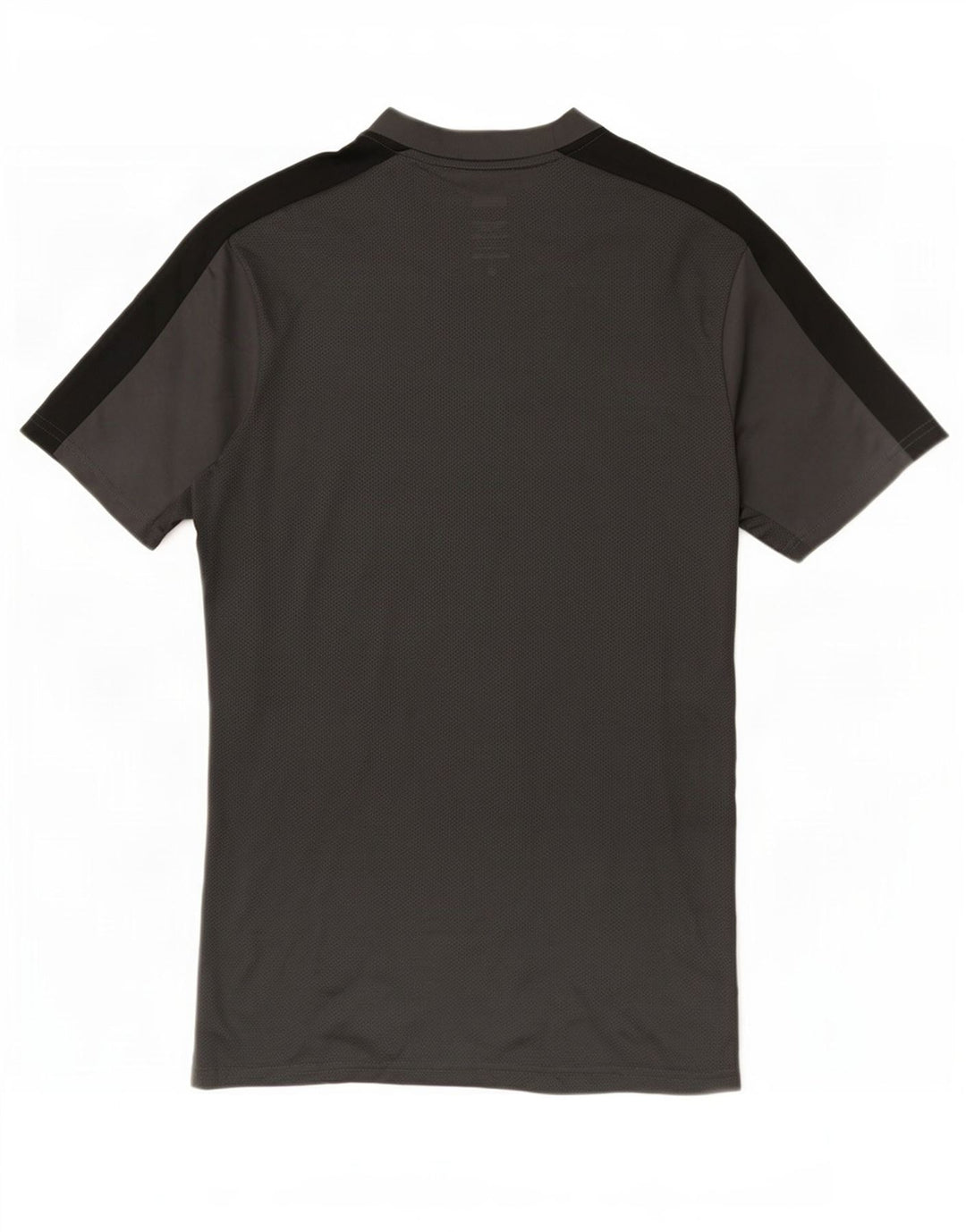 Nike Mens Dri Fit Slim T-Shirt Top Medium Grey Colourblock Polyester
