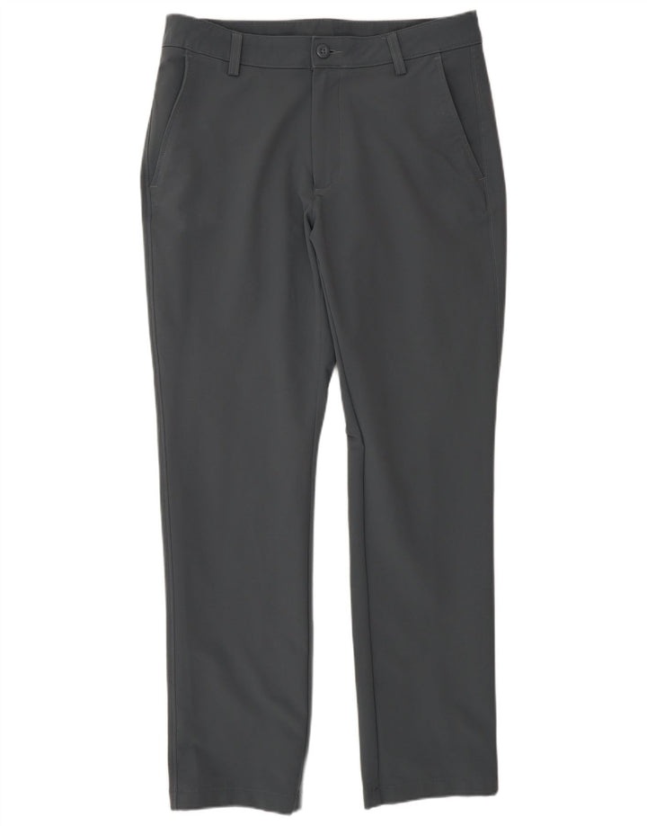 Under Armour Mens Slim Fit Chino Trousers W32 L32 Grey