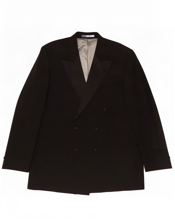 Marks & Spencer Mens St. Michael Blazer Jacket UK 46 XL Black