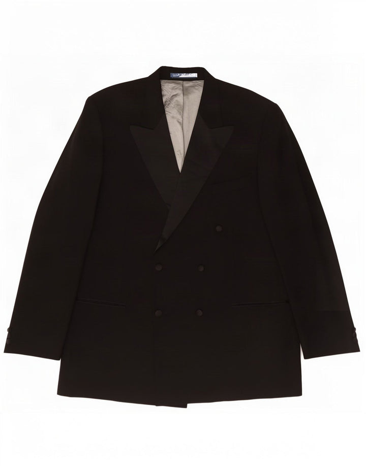 Marks & Spencer Mens St. Michael Blazer Jacket UK 46 XL Black