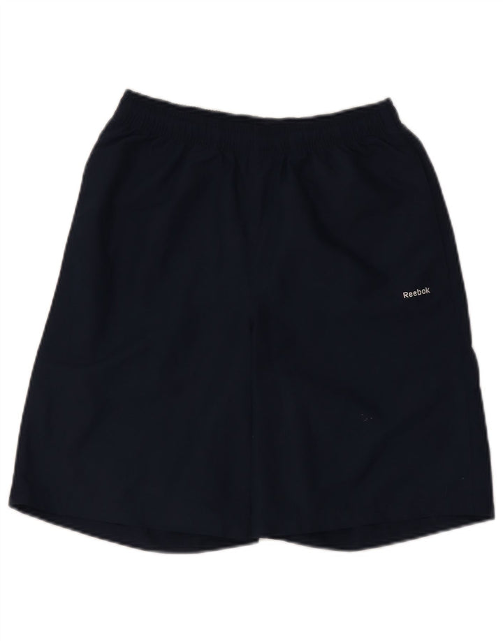 Reebok Boys Sports Shorts 13-14 år Navy Blue Polyester