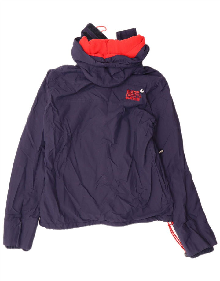 Womens Hooded Windbreaker Jacket UK 14 Medium