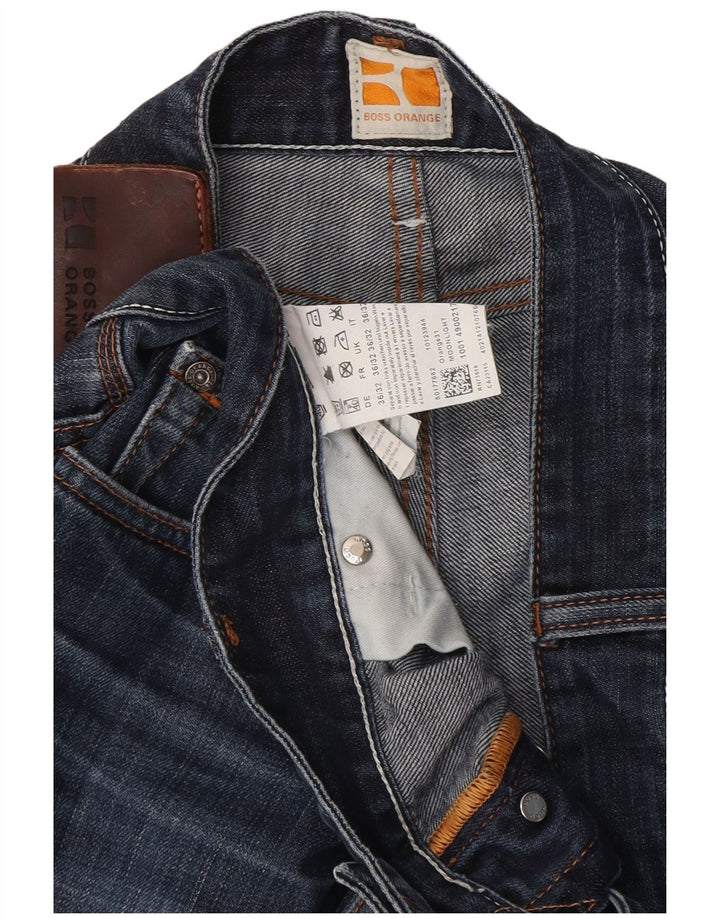 Hugo Boss Mens Denim Shorts W36 Large  Blue