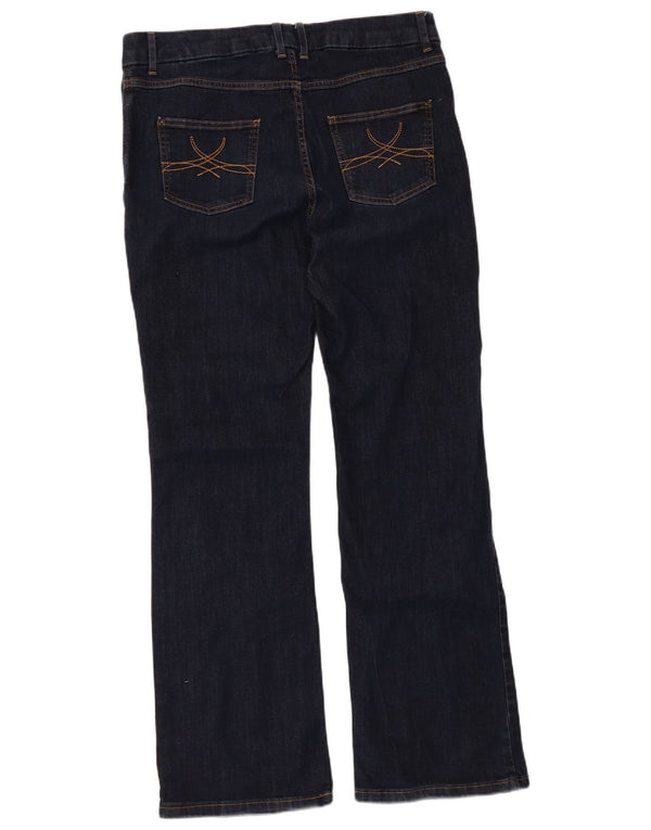 Женские джинсы Bootcut Marks & Spencer UK 16, большие W34 L30, темно-синие, хлопок