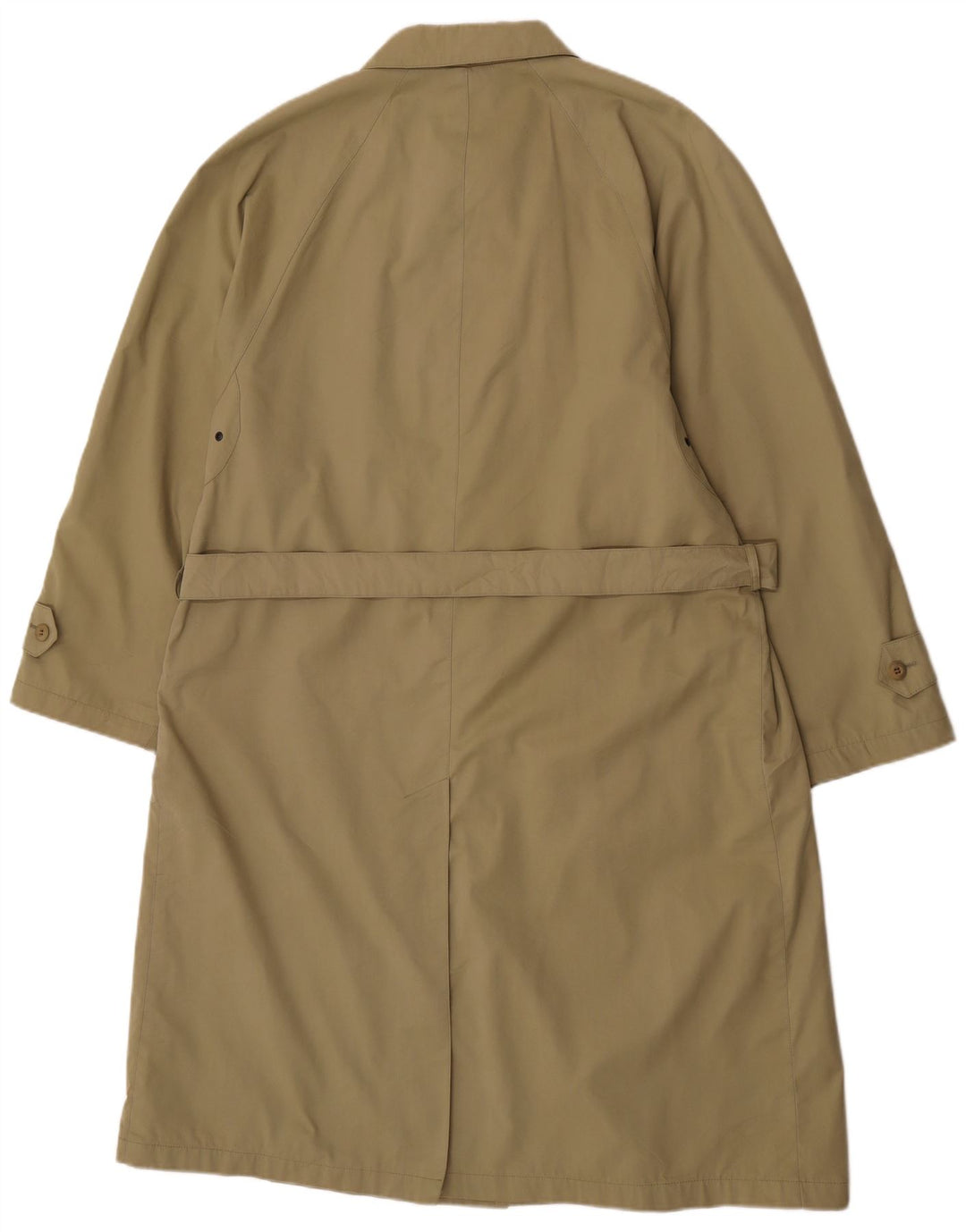 Pal Zileri Herre Overfrakke IT 48 Medium Khaki Bomuld
