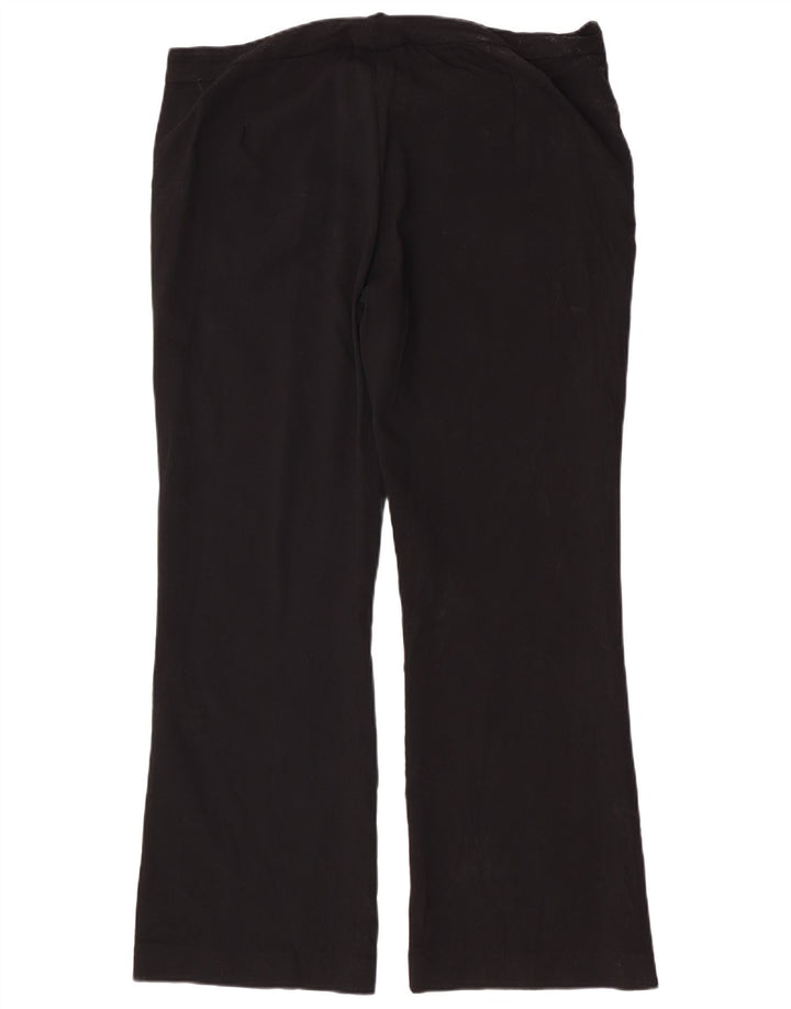 Zara Womens Bootcut Casual Trousers 2XL W38 L32 Black