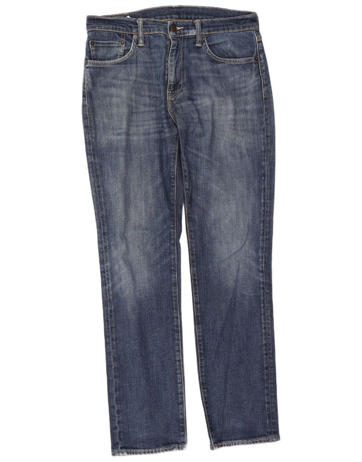 Levi's Mens 511 Slim Jeans W32 L32 Blue Cotton
