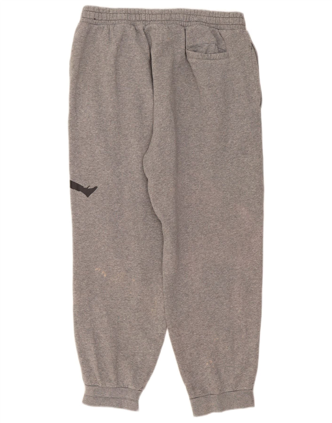 Jordan Mens Graphic Tracksuit Trousers Joggers Large Grey Flecked