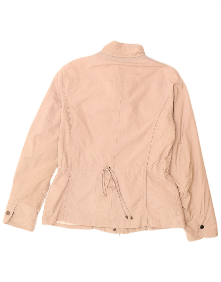 Geox Respira Womens Utility Jacket UK 10 Small  Beige Polyester