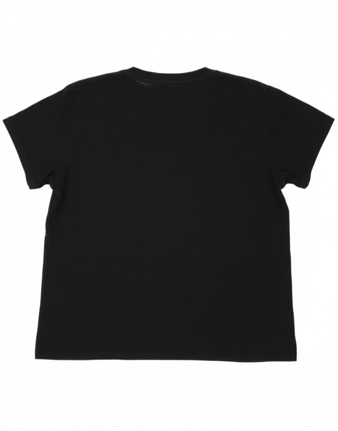 LEVI'S Womens Graphic T-Shirt Top UK 12 Medium Black Cotton