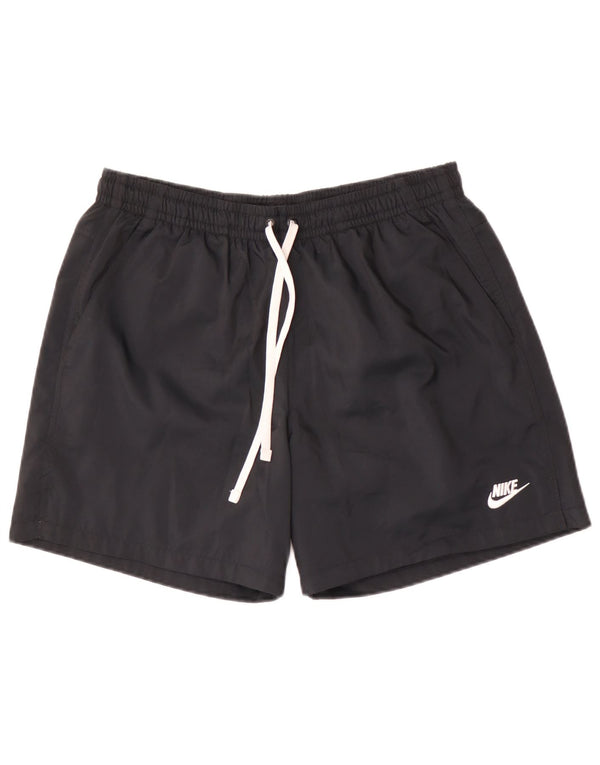 Pantaloncini sportivi da uomo Nike Large neri in poliestere