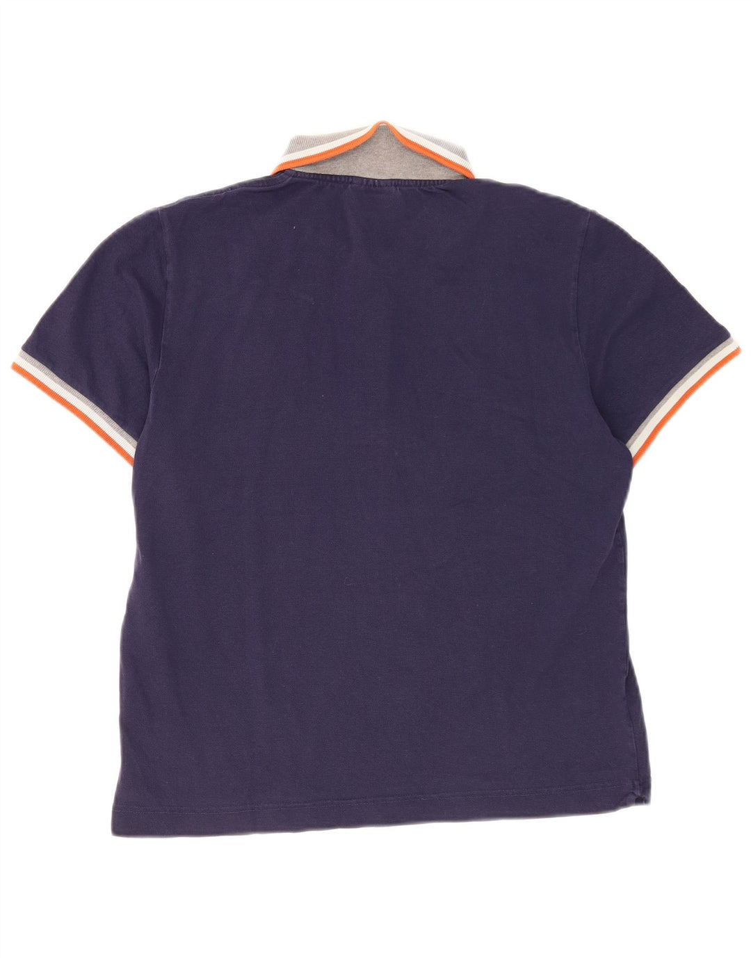 Lacoste Herren-Poloshirt, Größe 4, mittelgroß, marineblau, Baumwolle