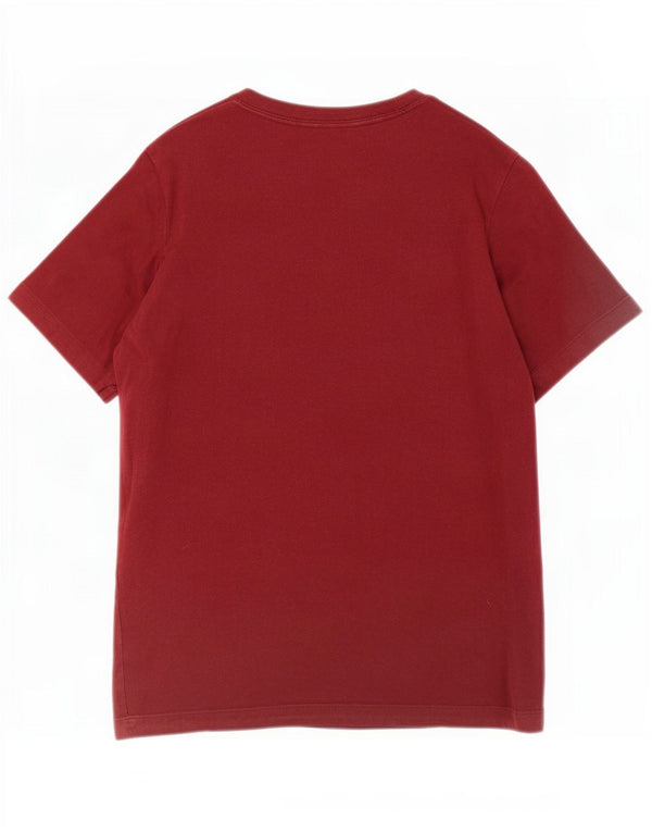 T-shirt grafica da ragazzo Nike Top 13-14 anni XL in cotone bordeaux