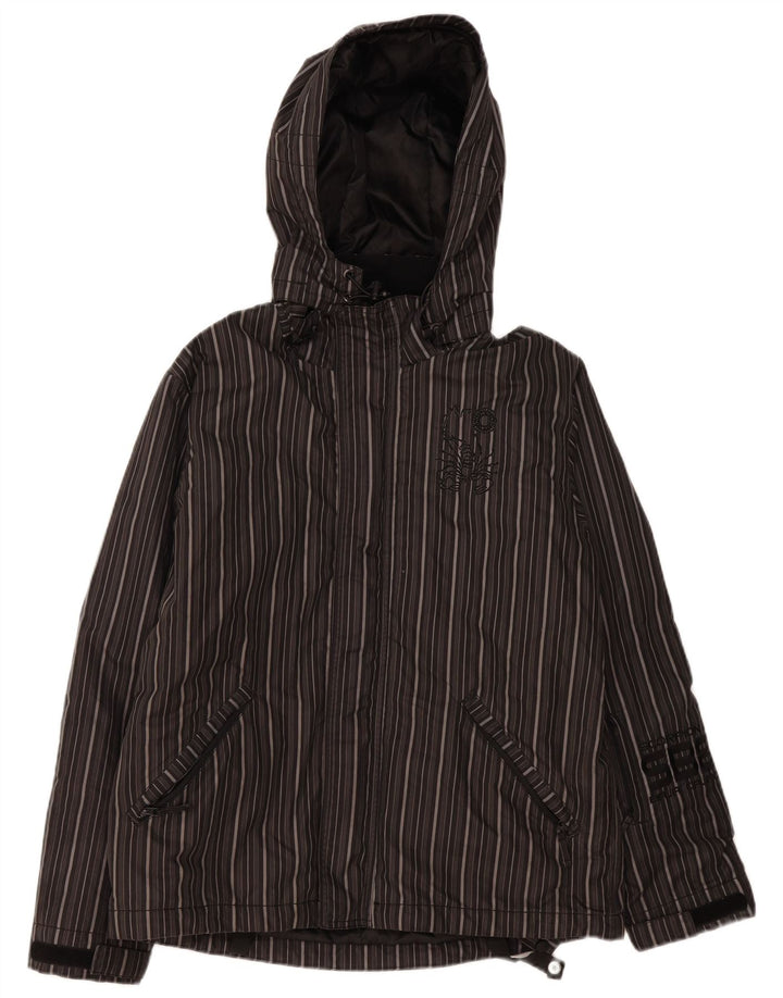 Scorpion Bay Herre Graphic Windbreaker Jacket UK 10 Small Gråstribet